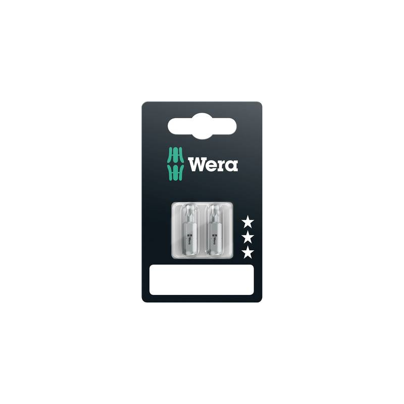 Wera 05073314001 - 2 pezzo(i) - Torx - TX 20x25 - 254 / 4 mm (1 / 102