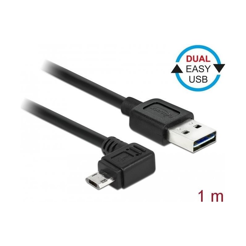 DeLOCK EASY-USB - Cavo USB - Micro-USB Tipo B (M) a USB (M) - 10 m - 