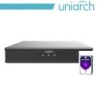 XVR Uniarch 8 Canali 5 in 1 4 MP@15fps HDD 1TB incluso