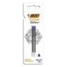 Bic Pack de 3 Recambios para Boligrafo Cristal Re´new - Punta Media