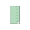 sigel modulo libro &quot;libro ricevute&quot; cameriere n. 1 verde chiaro 105 x