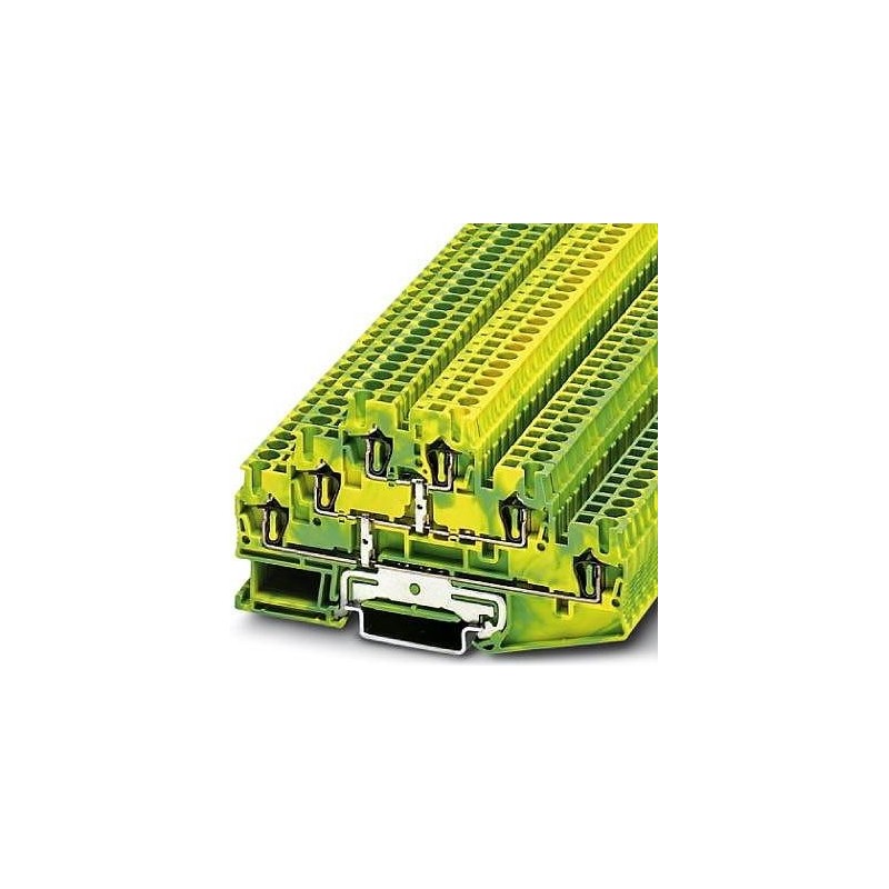 Morsetto multipiano Phoenix Contact ST 2.5-3PE verde-giallo 1 pezzo (