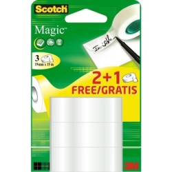 3M Magic matt 15 m Trasparente 3 pz