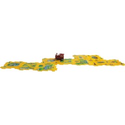 Jamara Puzzle Train Dynamic Zoo - Plastica - Rosso - Giallo - Treno -