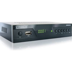 Schwaiger DSR500HD Cavo TV Set-Top Box Full HD Nero (DSR500HD)