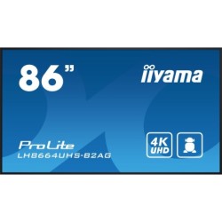 iiyama LH8664UHS-B2AG visualizzatore di messaggi Pannello piatto per 