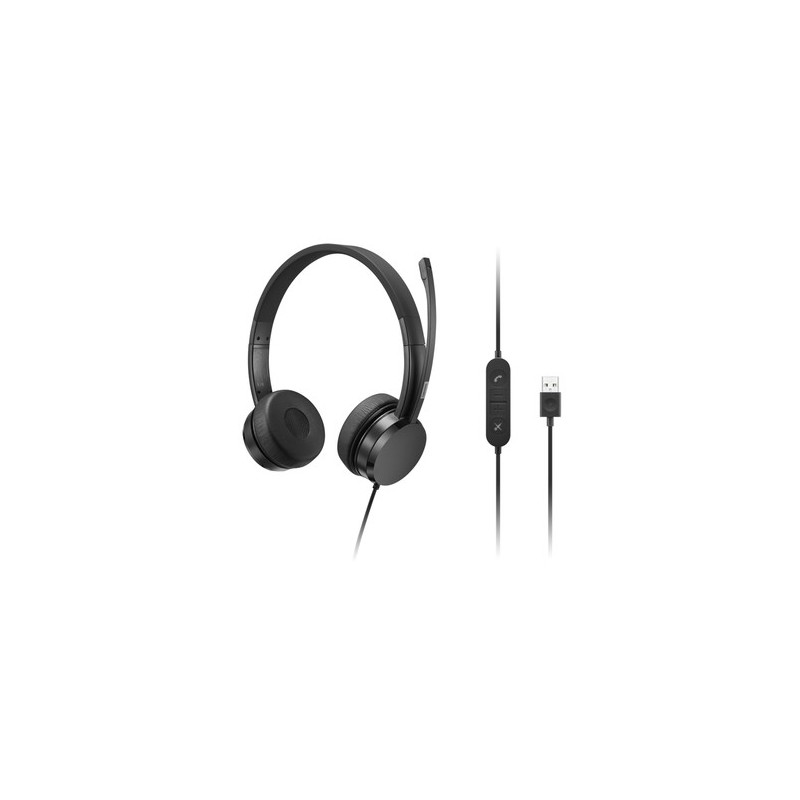 Lenovo 4XD1K18260 cuffia e auricolare Cablato A Padiglione Musica/Gio