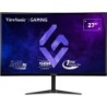 LED monitor - Full HD curved - 27inch - 250 nits - resp 1ms - incl 2x