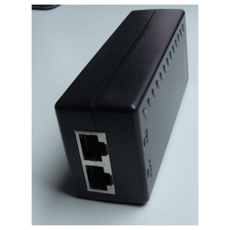 Wantec 5561 - Fast Ethernet - 802.3af - Nero - Cortocircuito (5561)