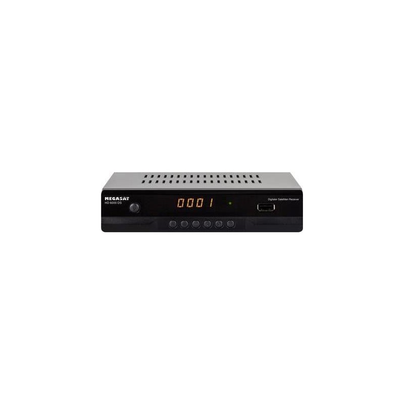 Cavo Megasat HD 6000 DS Set-Top Box TV Full HD nero (0201123)