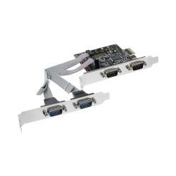 inLine - Adattatore seriale - PCI Express x1 - RS-232 (76623C)