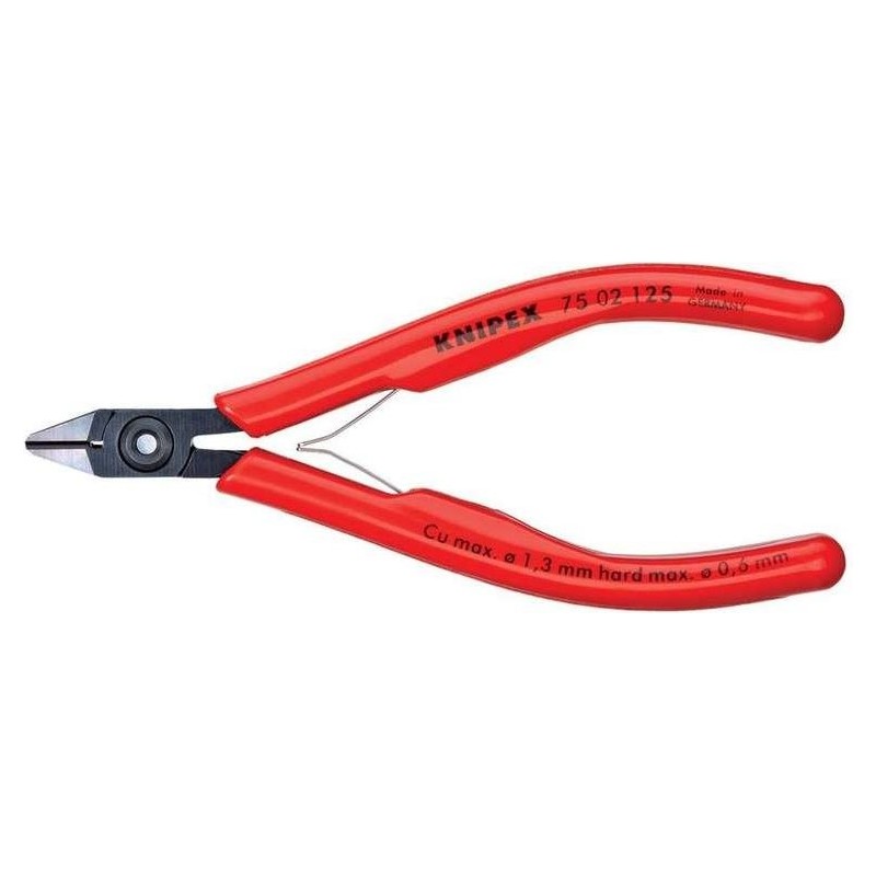 Knipex 75 02 125 frese laterali per elettronica e meccanica di precis