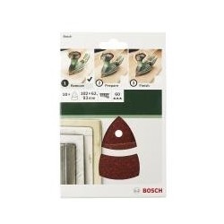 Carta vetrata multiuso Bosch con velcro perforata grana 180 (L x L) 1