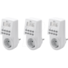 Goobay Digital Timer 3-pack - White