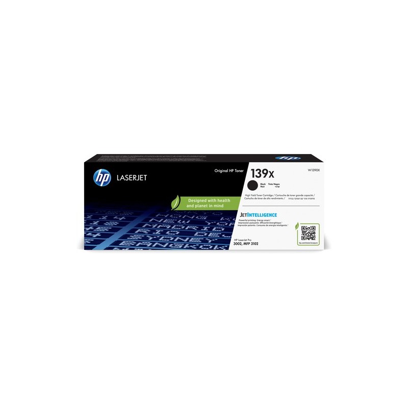 HP LaserJet Cartuccia toner nero originale 139X ad alta capacità