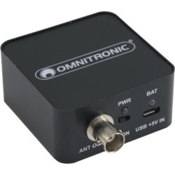 Amplificatore d&#039;antenna OMNITRONIC AAB-10 attivo alimentato a batteri