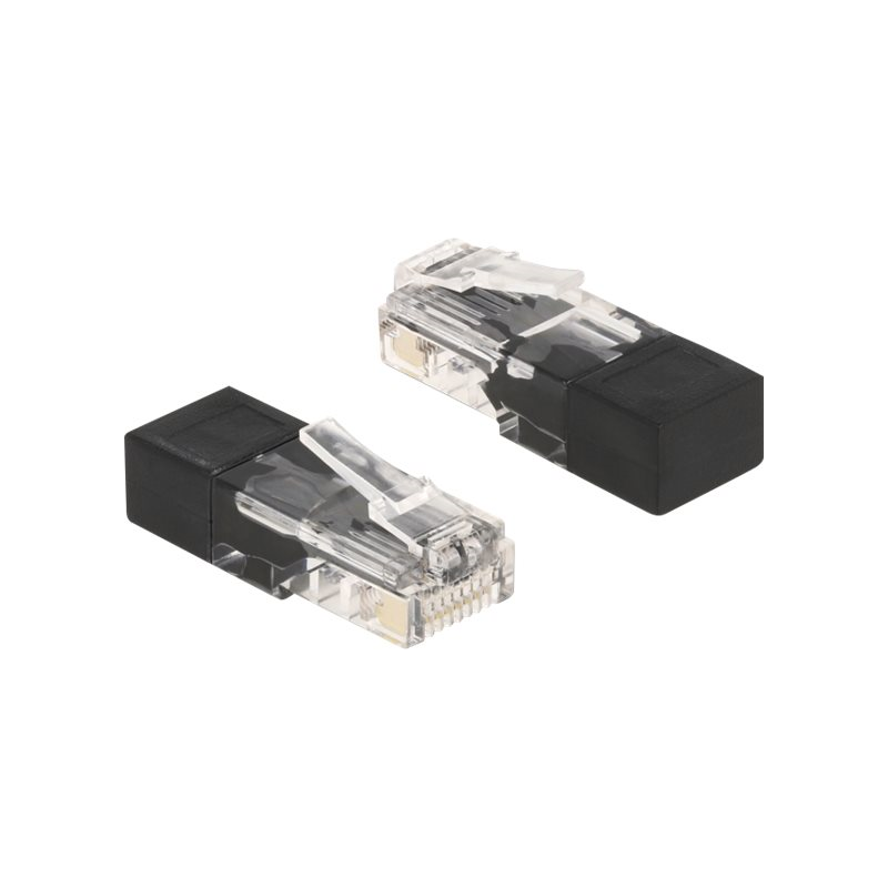 Delock Spina RJ45 con resistenza di terminazione