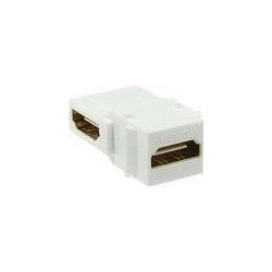 ACT TD4103 - Angolato - Bianco - HDMI - HDMI - Femmina - Femmina (TD4