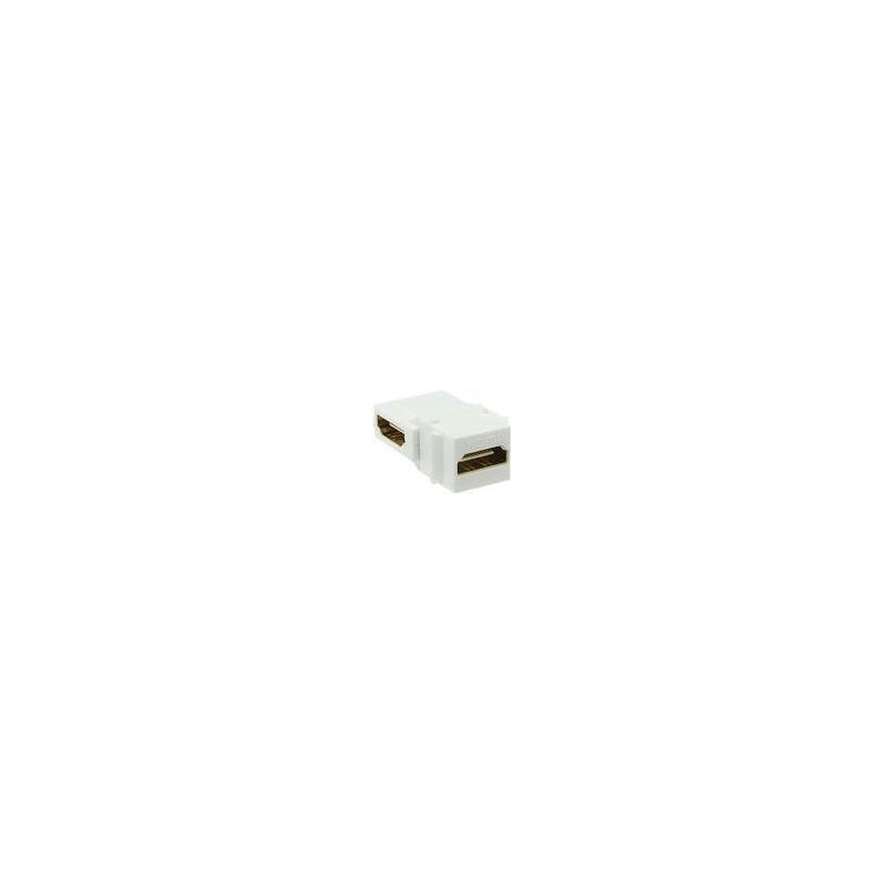 ACT TD4103 - Angolato - Bianco - HDMI - HDMI - Femmina - Femmina (TD4