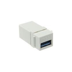 ACT TD4104 - Piatto - Bianco - USB A - USB A - Femmina - Femmina (TD4