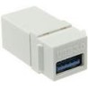 ACT TD4104 - Piatto - Bianco - USB A - USB A - Femmina - Femmina (TD4