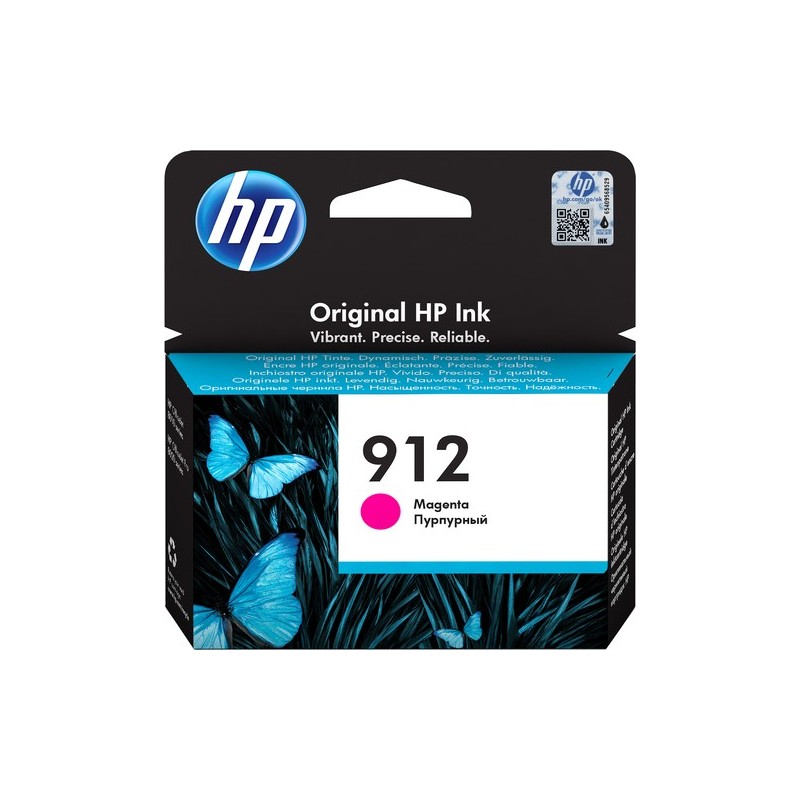 HP Cartuccia di inchiostro magenta originale 912