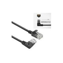 ACT DC2930 cavo di rete Nero 015 m Cat6a U/UTP (UTP)