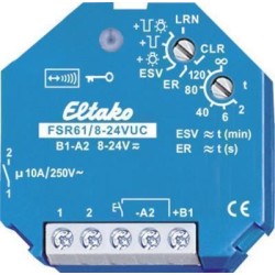 ELTAKO FSR61/8-24V UC attuatore radio UP 1 contatto in chiusura 10A/2