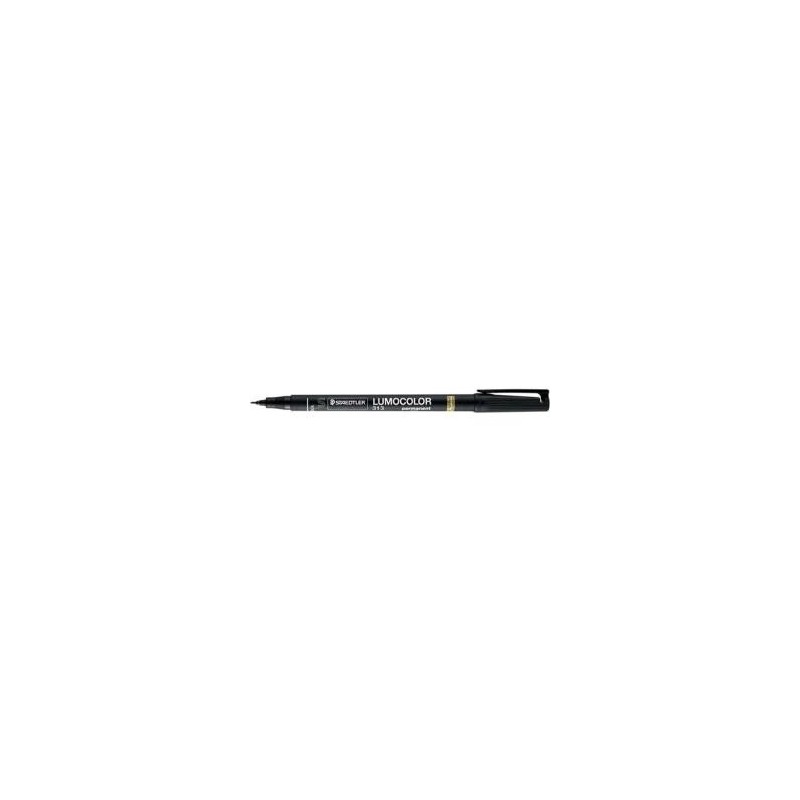 Penna a punta sintetica Staedtler Lumocolor permanent pen 313 S nero 