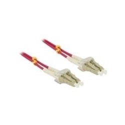 Delock Cavo in fibra ottica LC LC multimodale OM4 2 m