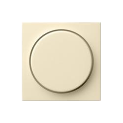 GIRA copertura per dimmer rotativo 065001 Sistema 55 bianco crema 065