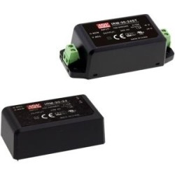 MEAN WELL IRM-30-48 - 30 W - 85 - 264 V - ITE EN/UL/IEC 60950 - Nero 