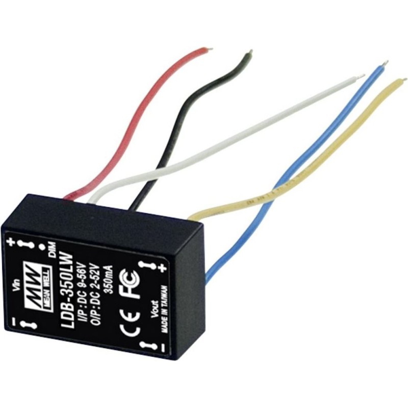 Driver LED CC/CC Mean Well LDB-300LW 300 mA 12 W (LDB-300LW)