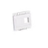 Wall plate 2 x keystone for - OPUS outlet white - Warranty 300M