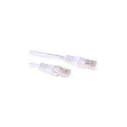 ACT CAT5E UTP (IB5400) 0.5m cavo di rete Bianco 05 m