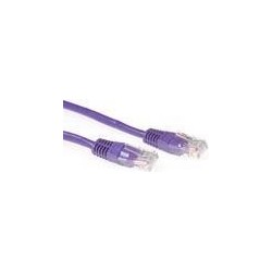 ACT IB1700 cavo di rete Viola 05 m Cat6