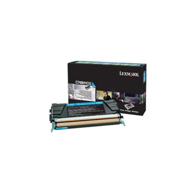 Lexmark C748H3CG cartuccia toner 1 pz Originale Ciano