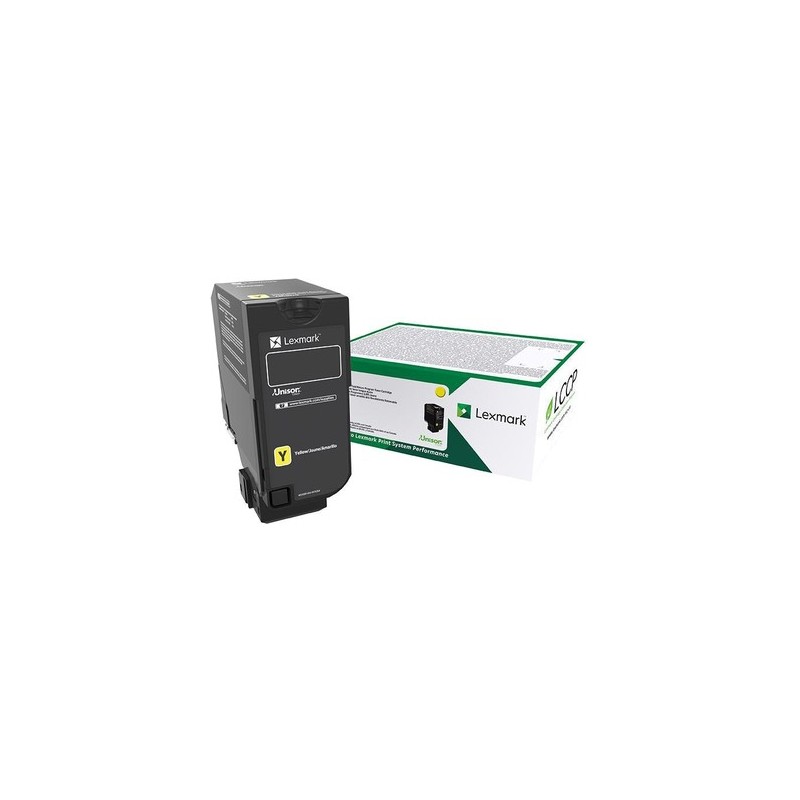 Lexmark 73B20Y0 cartuccia toner 1 pz Originale Giallo