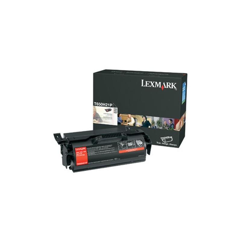 Lexmark T650H80G cartuccia toner 1 pz Originale Nero