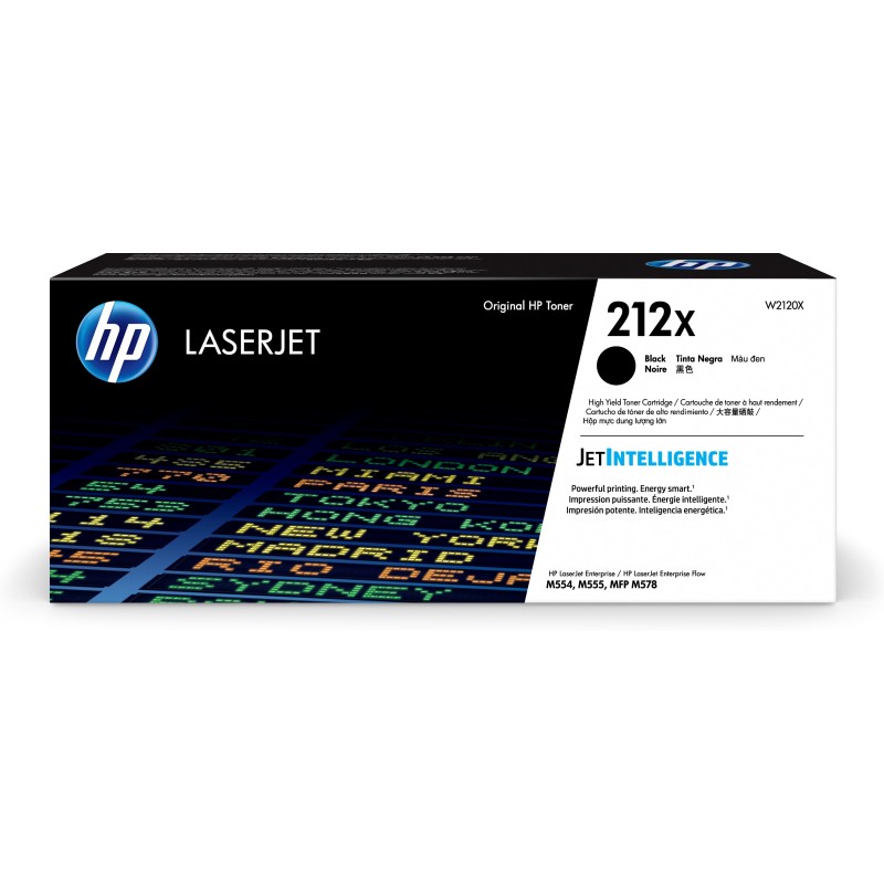 HP Cartuccia toner nero originale LaserJet 212X ad alta capacit&agrave;