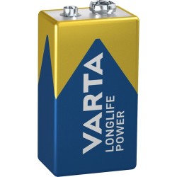 Varta Longlife Power Batteria Alcalina 9V E-Block 6LP3146