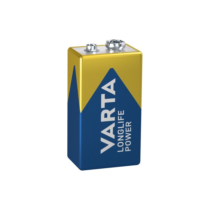 Varta Longlife Power Batteria Alcalina 9V E-Block 6LP3146