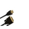 Cavo HDMI DVI, HDMI 1.3c, placcato oro, 19 pin HDMI maschio/18+1 pin 