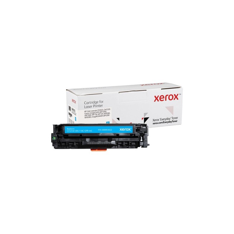 Everyday Toner Ciano compatibile con HP 304A CC531A/ CRG-118C/ GPR-4