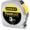 Flessometro STANLEY Powerlock 3 m x 127 mm - nastro in acciaio rivest