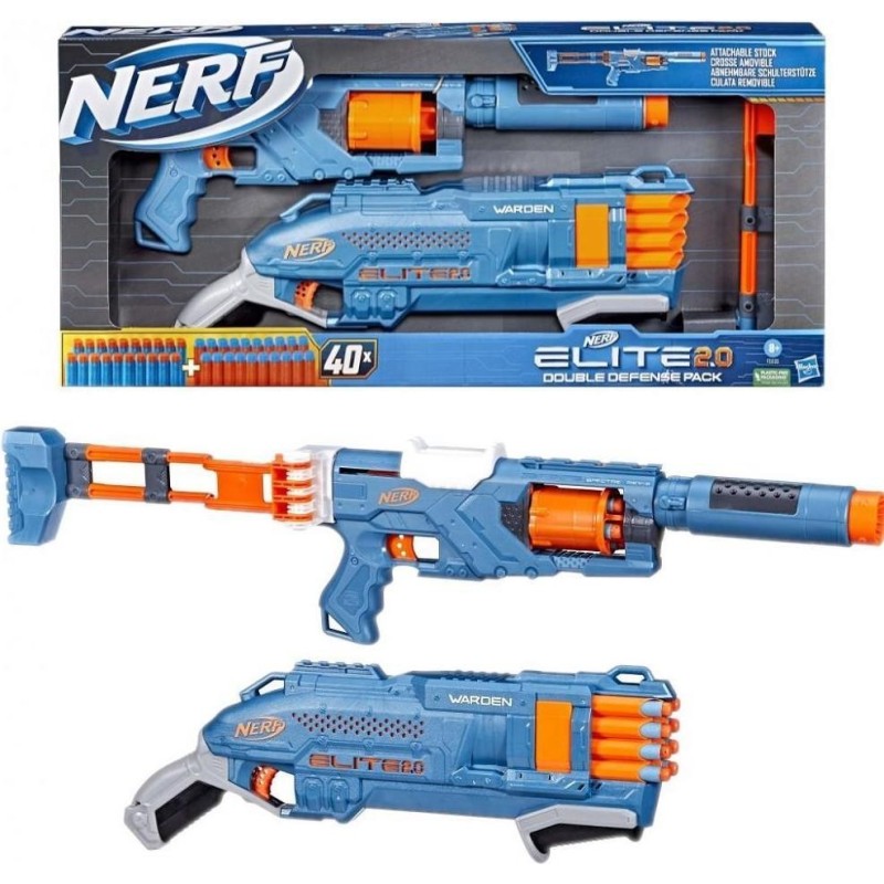 Hasbro NERF Elite 2.0 Pacchetti doppia difesa F5033 /3 (14F5033)