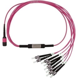 BlueOptics SFP5143FU1MKB cavo in fibra ottica 1 m MPO 4x ST OM5 lime 