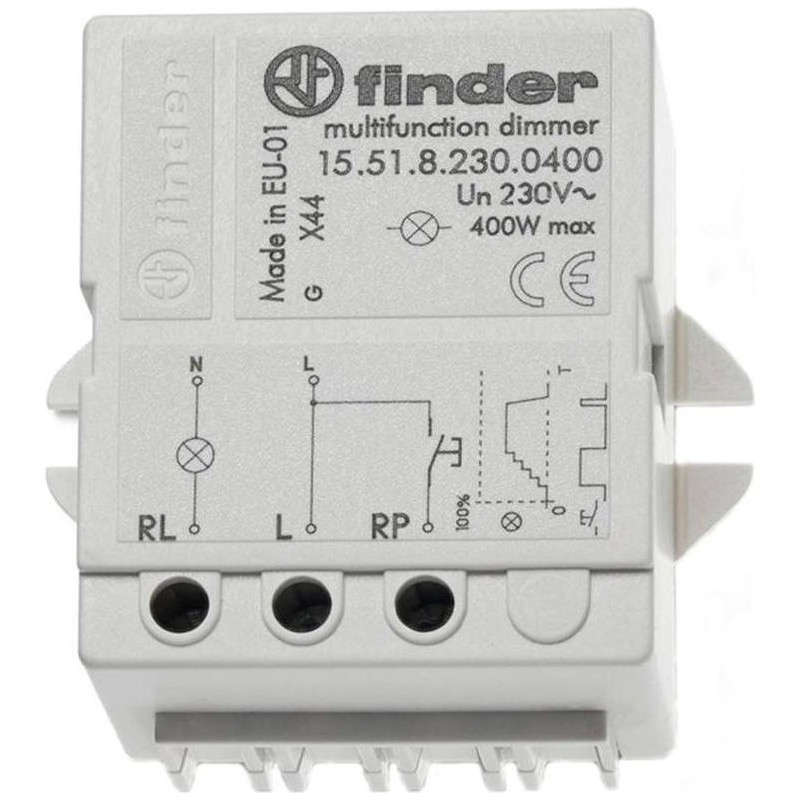 Finder interruttore con dimmer serie 15.51.8.230 15.51.8.230.0400 230