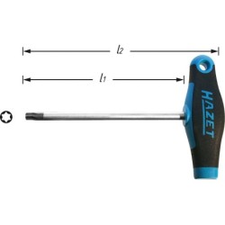 Cacciavite Torx Hazet Workshop misura T 25 lunghezza lama 110 mm (828