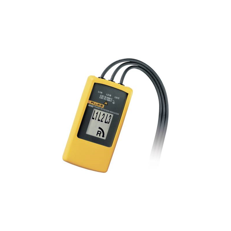 Tester del senso di rotazione Fluke per reti trifase - 700 V - nero -